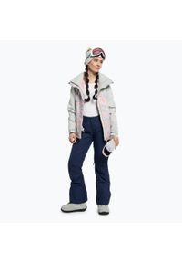 Roxy - Kurtka snowboardowa damska ROXY Jetty Block. Kolor: szary. Sport: snowboard