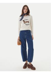 Weekend Max Mara Bluzka Renoir 2525946032 Écru Regular Fit. Materiał: bawełna #4