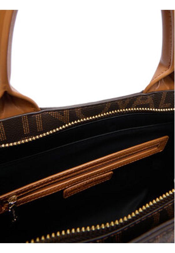 VALENTINO - Valentino Torebka Regina Re VBS9IS04 Brązowy. Kolor: brązowy. Materiał: skórzane