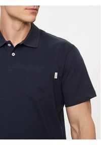 Pepe Jeans Polo Holden PM542154 Granatowy Regular Fit. Typ kołnierza: polo. Kolor: niebieski. Materiał: bawełna