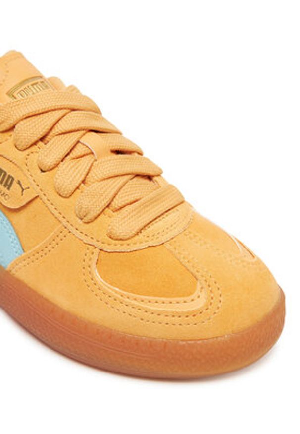 Puma Sneakersy Palermo Moda Xtra Gum 400323 06 Pomarańczowy. Kolor: pomarańczowy. Materiał: zamsz, skóra