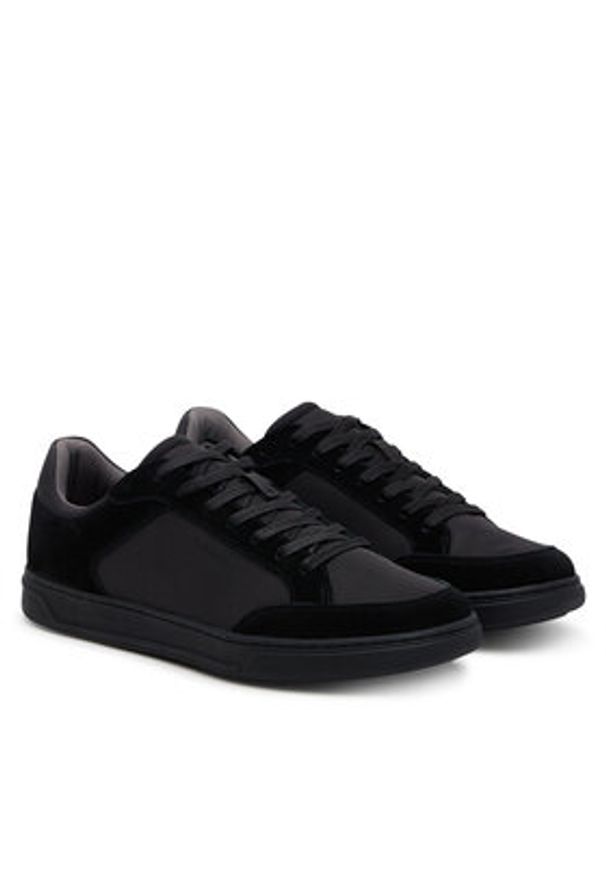 Calvin Klein Sneakersy Low Top Lace Up Repreve Mix HM0HM01802 Czarny. Kolor: czarny. Materiał: materiał