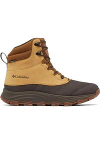 columbia - Buty do chodzenia męskie Columbia Expeditionist Shield Waterproof. Wysokość cholewki: za kostkę. Kolor: wielokolorowy, brązowy. Materiał: skóra, syntetyk, zamsz, materiał. Szerokość cholewki: normalna. Sport: turystyka piesza #1
