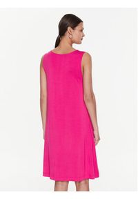Liu Jo Beachwear Sukienka letnia VA3049 J5360 Różowy Regular Fit. Kolor: różowy. Materiał: wiskoza. Sezon: lato #4