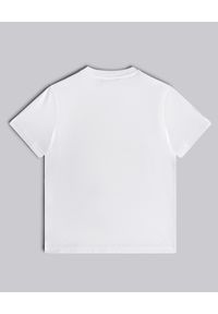 DSQUARED2 KIDS - Biała koszulka z kolorowym nadrukiem 0-3 lat. Kolor: biały. Materiał: jersey, bawełna. Wzór: kolorowy, nadruk. Sezon: lato #3