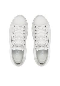 Karl Lagerfeld - KARL LAGERFELD Sneakersy KL62525N Biały. Kolor: biały. Materiał: skóra #3