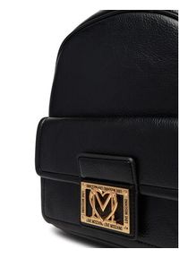 Love Moschino - LOVE MOSCHINO Plecak JC4091PP1NLI0000 Czarny. Kolor: czarny. Materiał: skóra #5