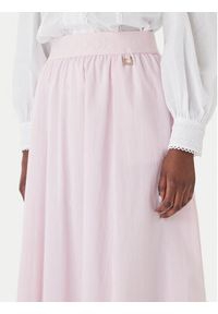 JOOP! Spódnica midi Sedef 30102096 Różowy Regular Fit. Kolor: różowy. Materiał: bawełna #5