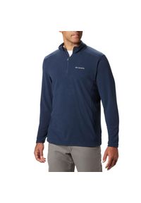 columbia - Bluza polarowa męska Columbia Klamath Range II Half Zip. Kolor: niebieski. Materiał: polar. Sport: turystyka piesza