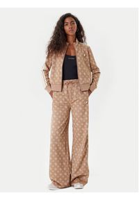 Guess Bluza V5YQ07 K0282 Brązowy Regular Fit. Kolor: brązowy. Materiał: syntetyk #3