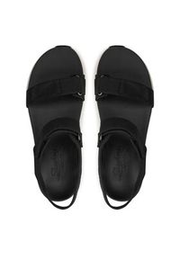 skechers - Skechers Sandały Arch Fit-Touristy 119247/BLK Czarny. Kolor: czarny. Materiał: materiał #2