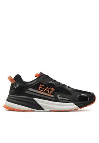 EA7 Emporio Armani Sneakersy X8X156 XK360 U017 Czarny. Kolor: czarny. Materiał: materiał #1