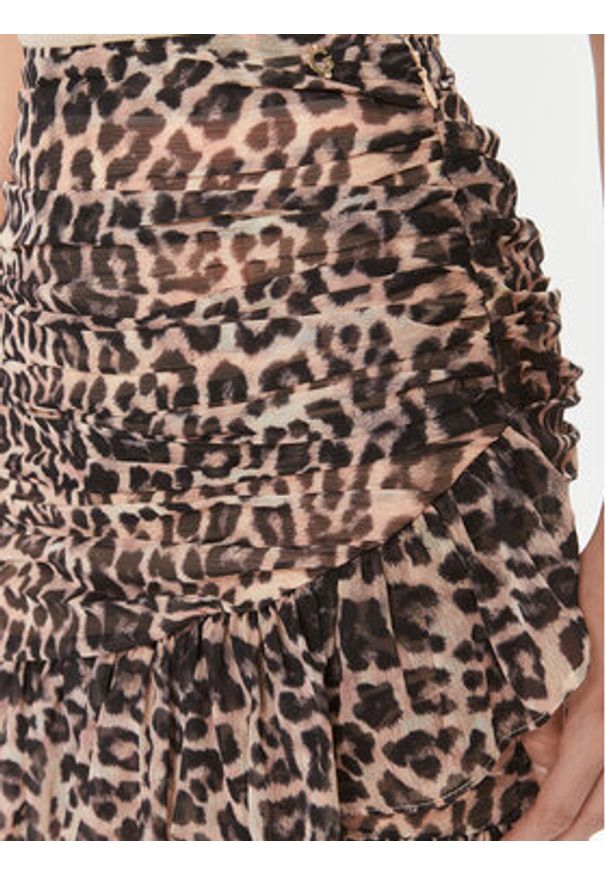 Guess Spódnica mini W4GD63 WDW82 Kolorowy Regular Fit. Materiał: syntetyk. Wzór: kolorowy