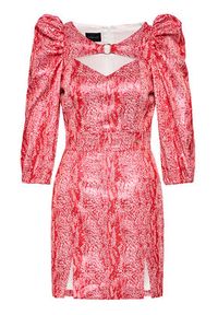 Rage Age Sukienka koktajlowa Arete 1 Czerwony Slim Fit. Kolor: czerwony. Materiał: syntetyk. Styl: wizytowy #3