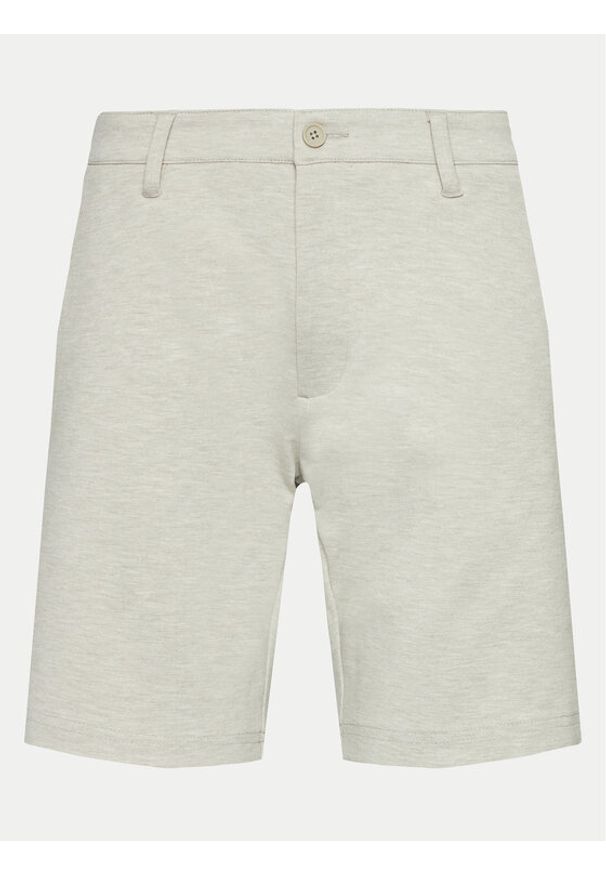 INDICODE Szorty materiałowe Aalborg 70-371 Beżowy Slim Fit. Kolor: beżowy. Materiał: syntetyk