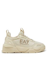 EA7 Emporio Armani Sneakersy X8X191 XK406 U245 Beżowy. Kolor: beżowy. Materiał: materiał #1