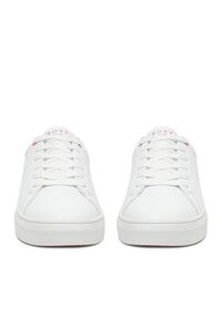 Roxy Sneakersy V12-903 Biały. Kolor: biały. Materiał: skóra #5