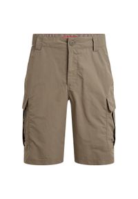 CRAGHOPPERS - Spodenki turystyczne męskie Craghoppers NosiLife Cargo Short II. Kolor: brązowy. Sport: turystyka piesza #1
