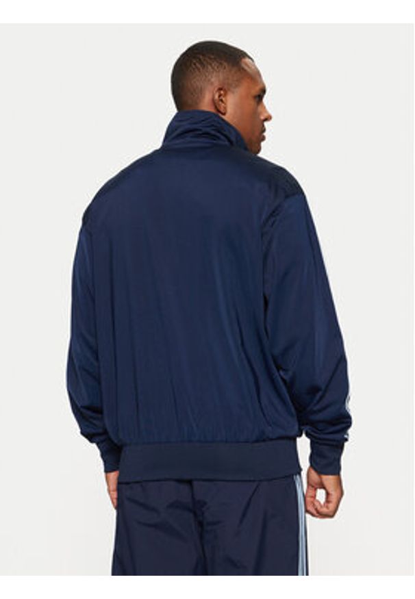 Adidas - adidas Bluza adicolor Classics Firebird JP2544 Granatowy Loose Fit. Kolor: niebieski. Materiał: syntetyk