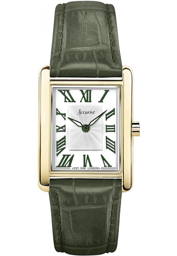 Gc watches - Zegarek GC Watches Zegarek damski Accurist 71003 zielony. Kolor: zielony