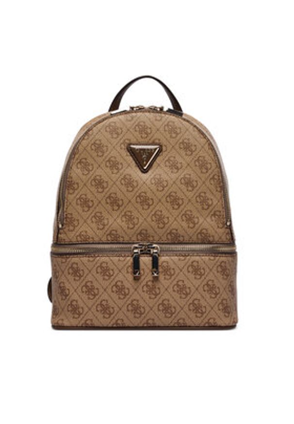 Guess Plecak Follie Travel TWLB96 76032 Beżowy. Kolor: beżowy. Materiał: skóra