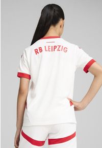 Puma - Młodzieżowa koszulka domowa RB Leipzig 24/25 PUMA White For All Time Red. Kolor: biały, czerwony, wielokolorowy