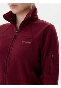 columbia - Columbia Polar Fast Trek™ II 1465351 Bordowy Regular Fit. Kolor: czerwony. Materiał: syntetyk #3