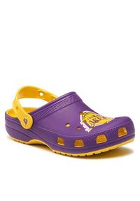 Crocs Klapki Crocs Classic Nba Los Angeles Lakers Clog 208650 Fioletowy. Kolor: fioletowy #6