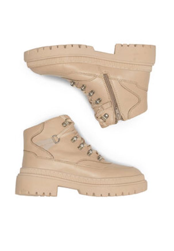 Lasocki Trzewiki WI16-14097-08 Beżowy. Kolor: beżowy. Materiał: skóra