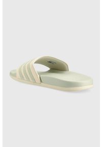 Adidas - adidas klapki damskie kolor zielony. Kolor: zielony #2