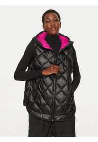 DKNY Sport Kamizelka DP4V3144 Czarny Regular Fit. Kolor: czarny. Materiał: syntetyk. Styl: sportowy #1