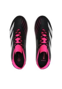 Adidas - adidas Buty do piłki nożnej Predator Accuracy.3 Low Firm Ground Boots GW4602 Czarny. Kolor: czarny. Materiał: materiał