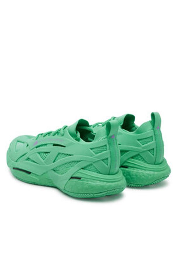 Adidas by Stella McCartney - adidas by Stella McCartney Buty do biegania Solarglide JH6331 Zielony. Kolor: zielony. Materiał: materiał. Model: Adidas Stella McCartney