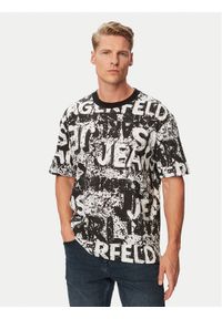 Karl Lagerfeld Jeans T-Shirt B3M17033 Kolorowy Relaxed Fit. Materiał: bawełna. Wzór: kolorowy #1