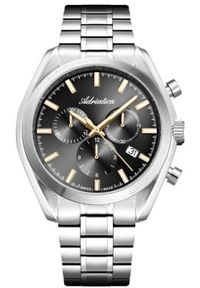 Zegarek Adriatica Zegarek męski Adriatica A8350.51G6CH srebrny. Kolor: srebrny #1