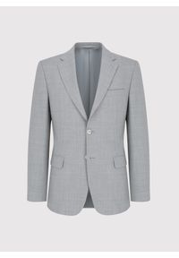 Pako Lorente - PAKO LORENTE - Szary garnitur męski z wełną. Kolor: szary. Materiał: wełna #4