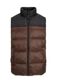 Jack & Jones - Jack&Jones Bezrękawnik 12235861 Brązowy Regular Fit. Kolor: brązowy. Materiał: syntetyk. Długość rękawa: bez rękawów #3