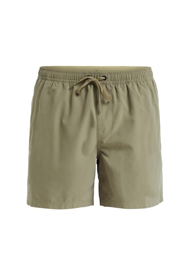 Quiksilver - Szorty kąpielowe dla Mężczyzn SPL FINELINE 15" Beżowy. Kolor: beżowy. Materiał: poliester, materiał. Styl: sportowy