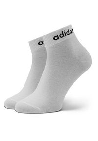 Adidas - adidas Zestaw 3 par wysokich skarpet unisex IC1306 Kolorowy. Kolor: szary. Wzór: kolorowy #3