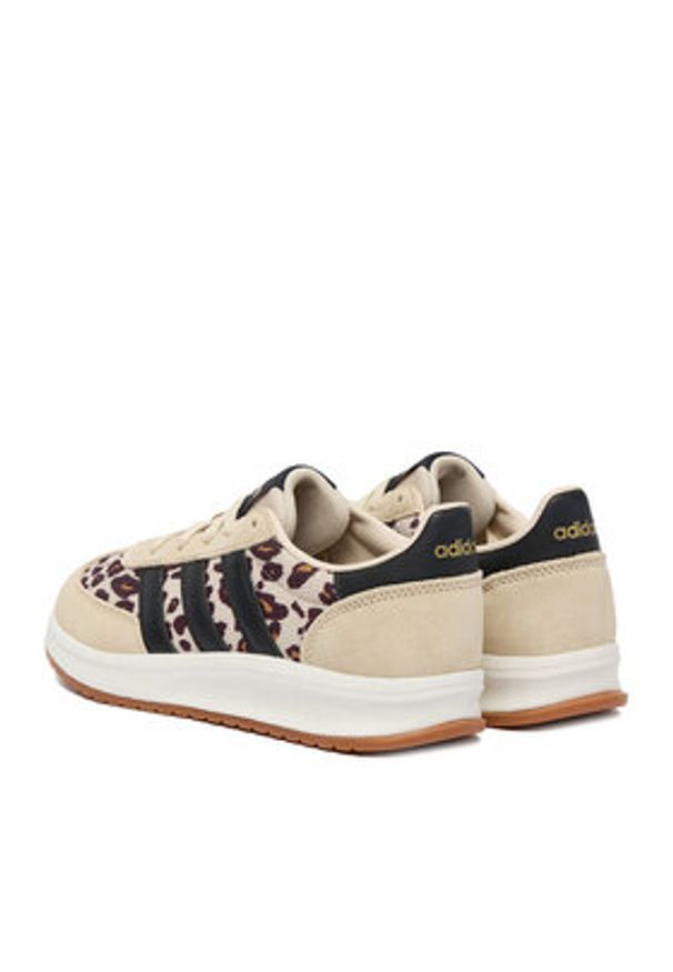 Adidas - adidas Sneakersy CEO-RUN 70s 2.0 KK3394 Beżowy. Kolor: beżowy. Materiał: zamsz, skóra. Sport: bieganie