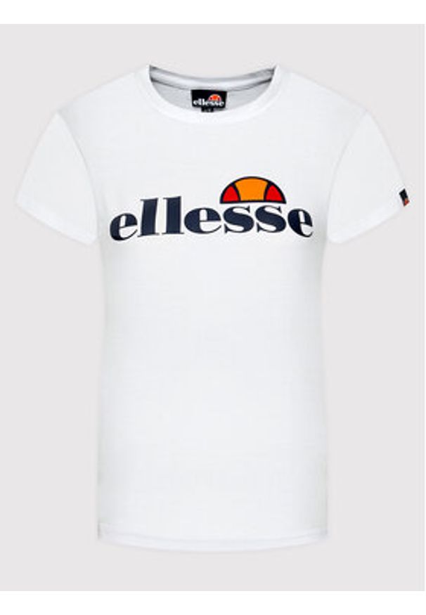 Ellesse T-Shirt Hayes SGK11399 Biały Regular Fit. Kolor: biały. Materiał: bawełna