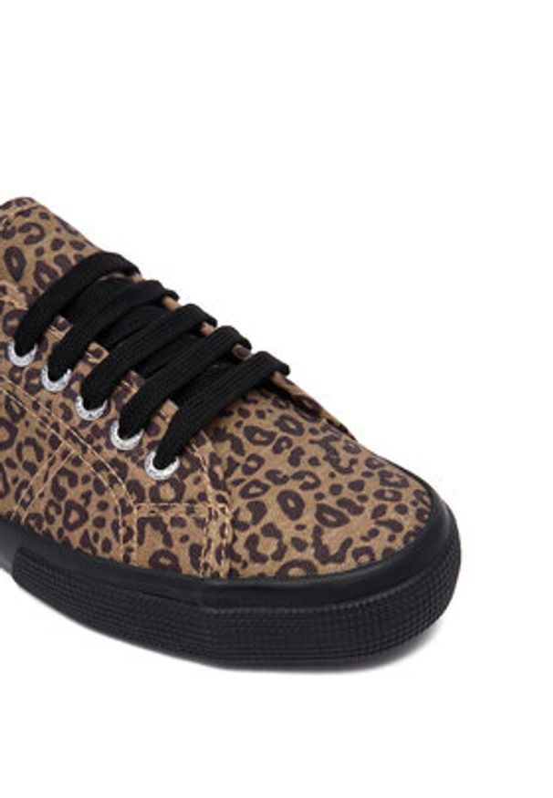 Superga Tenisówki 3790 S6151HW Brązowy. Kolor: brązowy. Materiał: materiał