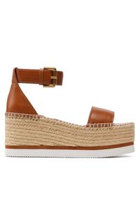 Espadryle See By Chloé. Kolor: brązowy