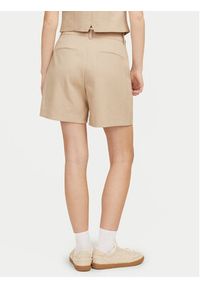 JJXX Szorty materiałowe Ellis 12268838 Beżowy Wide Leg. Kolor: beżowy. Materiał: syntetyk #4