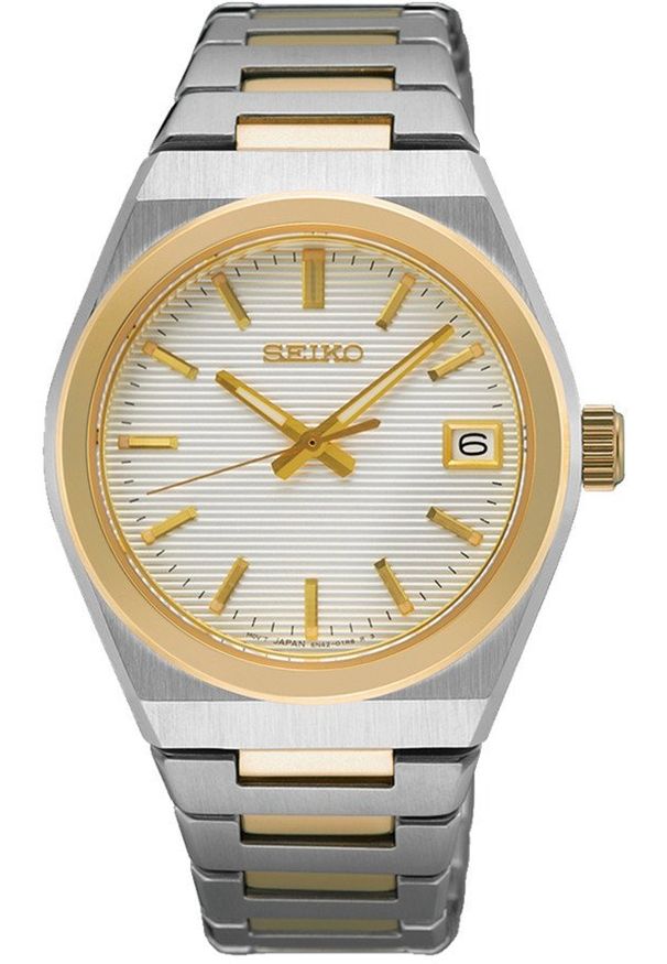 Zegarek damski Seiko SUR578P1 srebrny. Kolor: srebrny