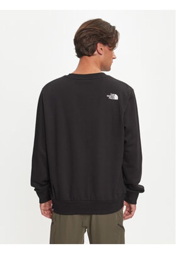 The North Face Bluza Simple Dome NF0A89FB Czarny Regular Fit. Kolor: czarny. Materiał: bawełna, syntetyk
