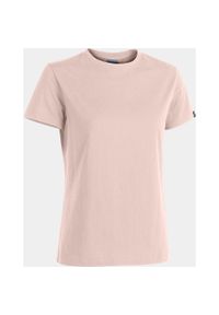 Koszulka Joma Desert dla kobiet w jasnoróżowym - Oddychająca i wygodna XL. Kolor: różowy. Materiał: bawełna. Sport: fitness