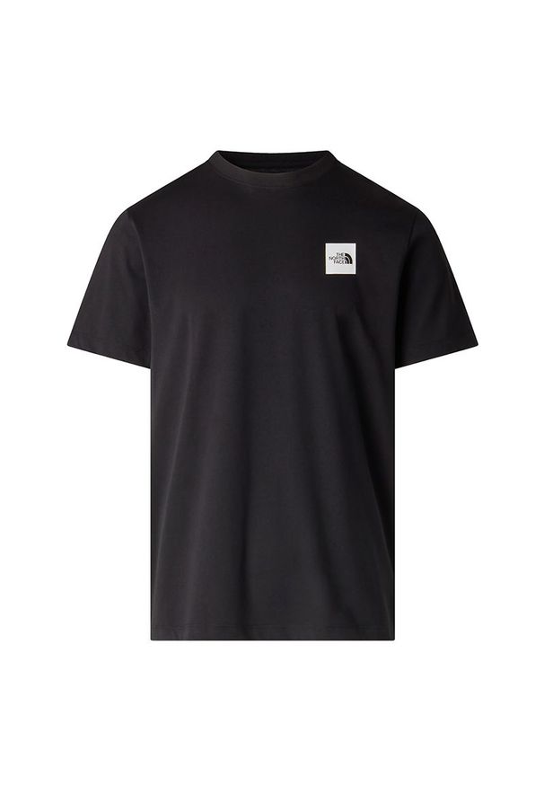 Koszulka męska The North Face Evolution Box Half Dome 0A8G9CJK31 - czarna. Kolor: czarny. Materiał: tkanina, poliester, bawełna. Długość rękawa: krótki rękaw. Długość: krótkie