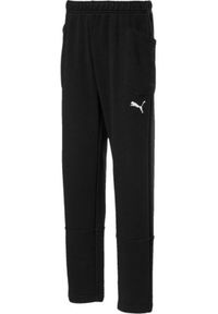 Spodnie dla chłopca Puma Liga Casuals Pants czarne 655635 03. Kolor: czarny, biały, wielokolorowy. Sport: piłka nożna