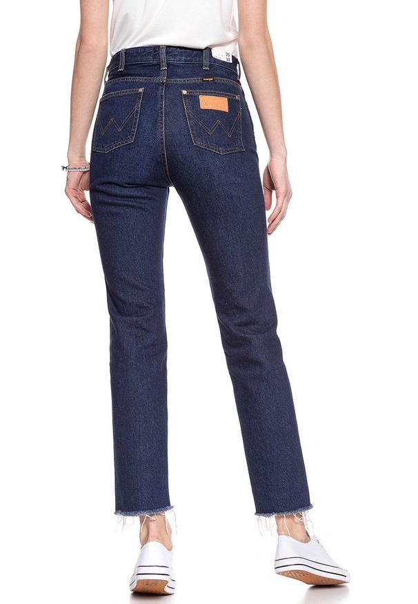 Wrangler - WRANGLER RETRO SLIM MARILYN BLUE W239RI210 112127897. Stan: podwyższony. Styl: retro